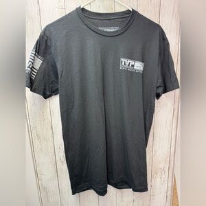 TVP Black Graphic Men's T-Shirt size medium